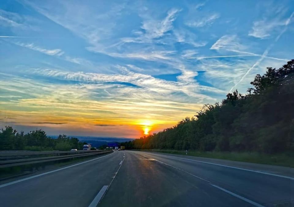 Natural landscape, Sunset