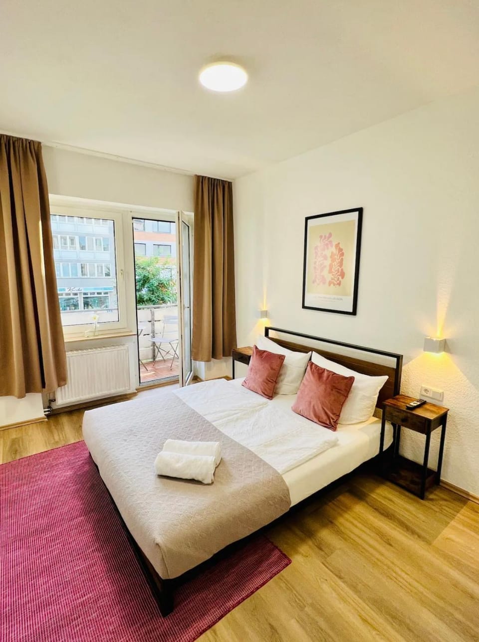 Bed, Balcony/Terrace, Photo of the whole room