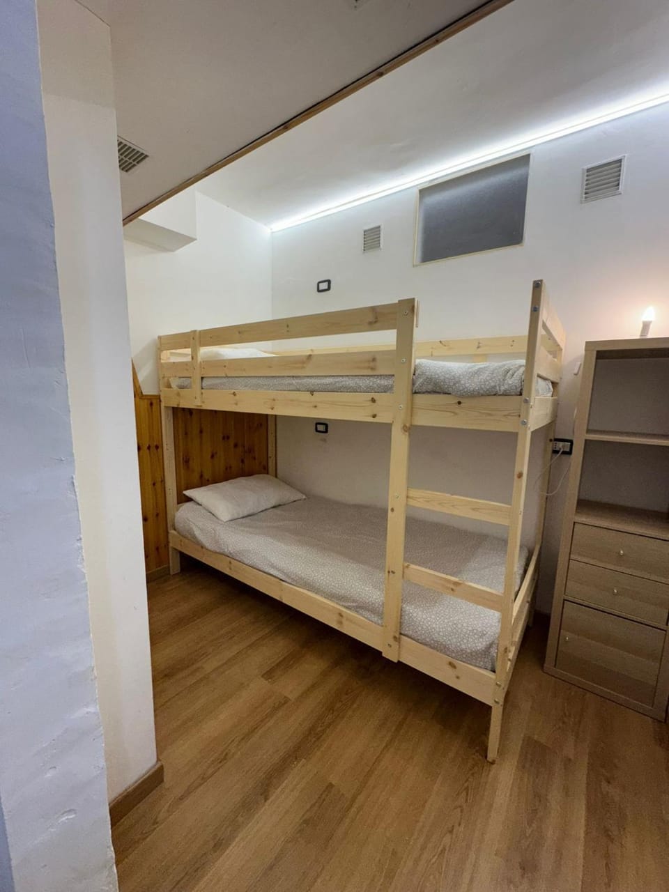 Property building, Living room, Bedroom