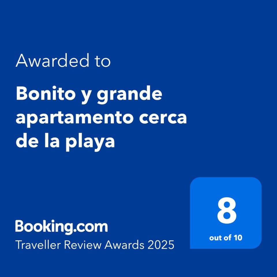 Bonito y grande apartamento cerca de la playa Apartment in Valencia