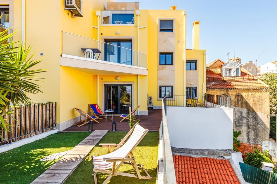 110m2 flat, large terrace with a view and a garden Apartment in Lisbon