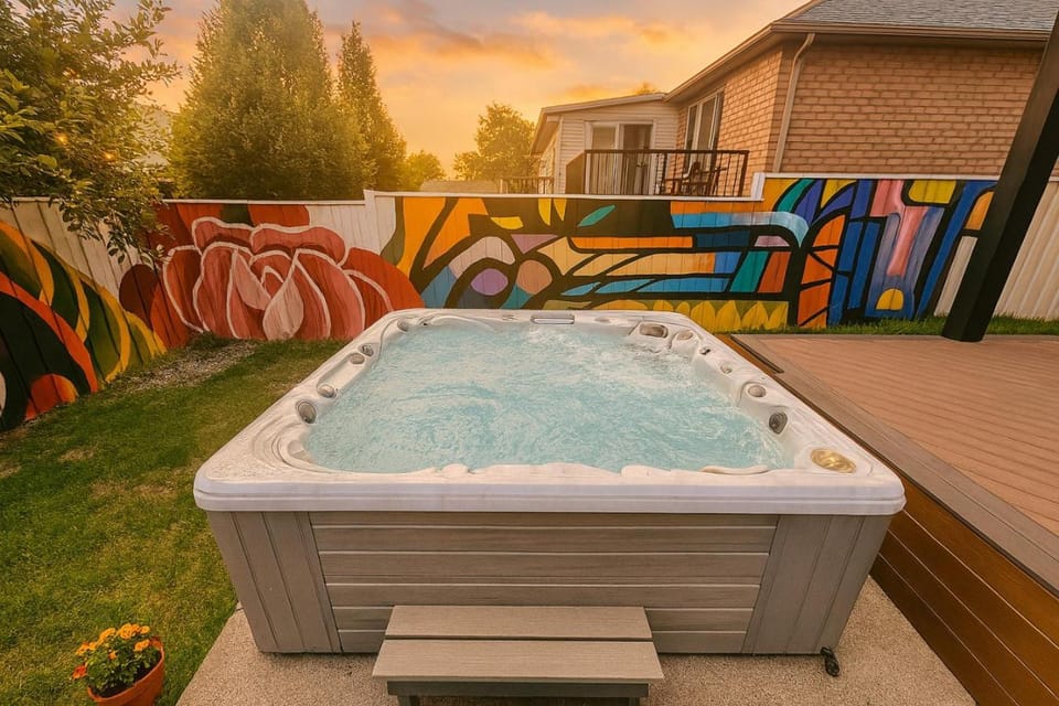 Luxe Home Near Limeridge - Sleeps 11 - Pool Apartment in Hamilton