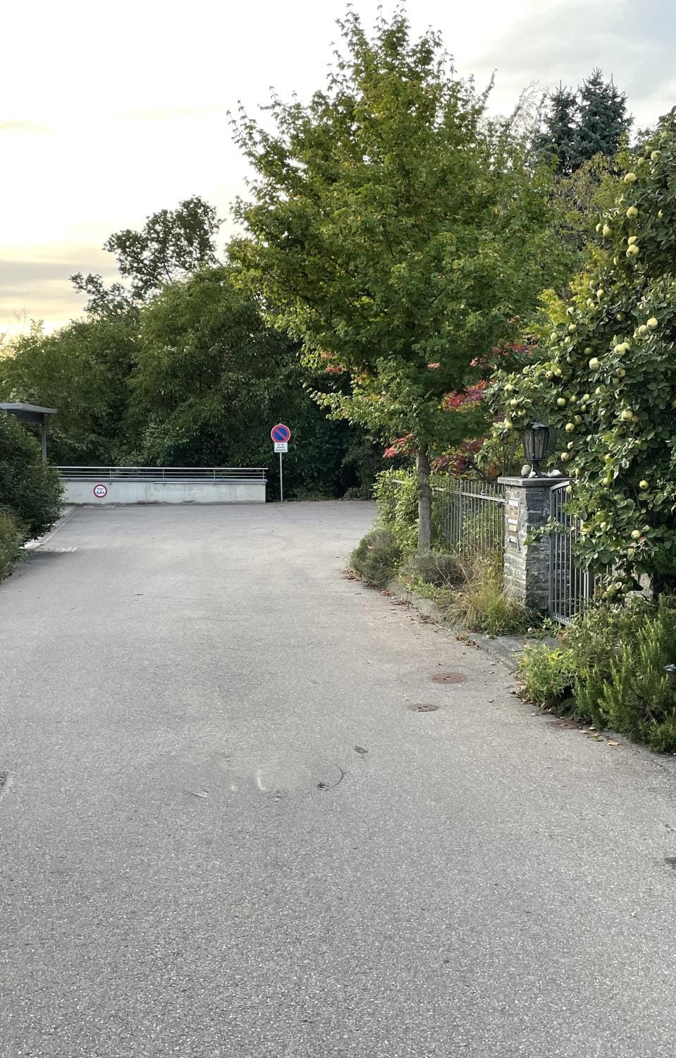 Quiet street view