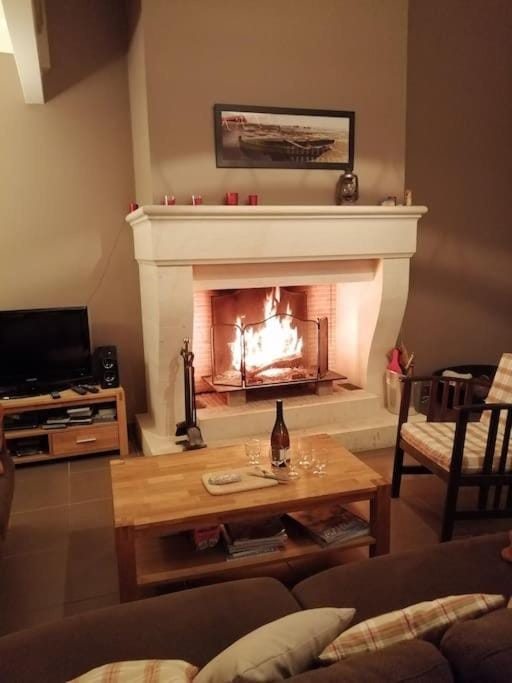 fireplace