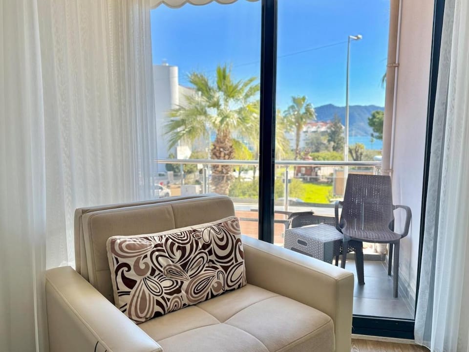 Deniz Manzaralı, Plaja 100 Metre, Luks Daire 1 Apartment in Marmaris