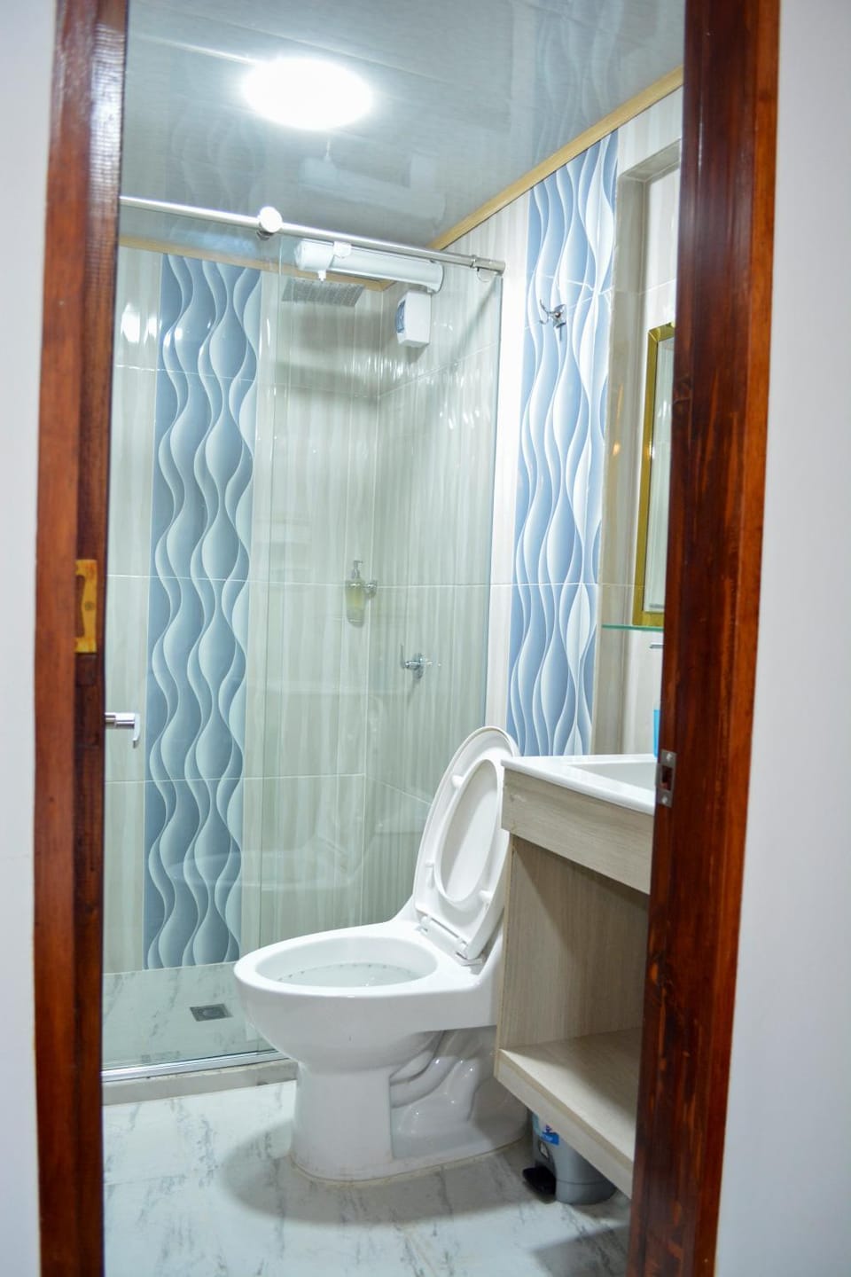 Shower, Toilet, Bathroom, towels