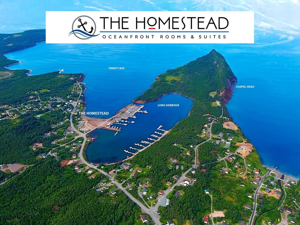Nearby landmark, Natural landscape, Bird's eye view, Text overlay