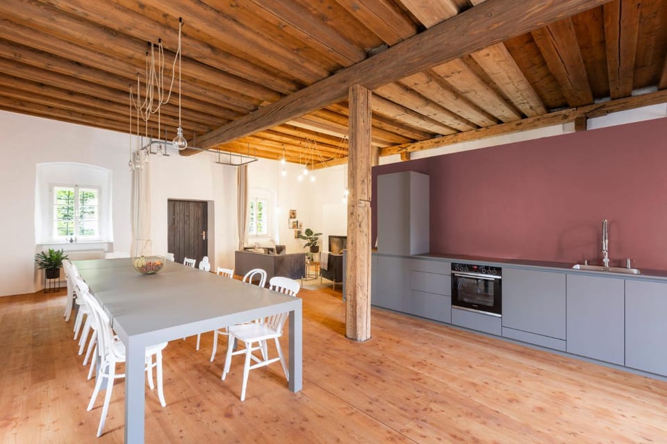 Living room, Dining area, kitchen