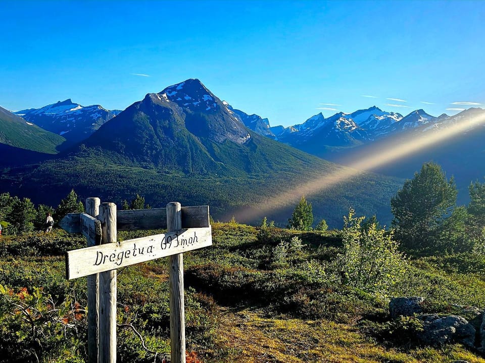 Panorama view Campground/ 
RV Resort in Vestland