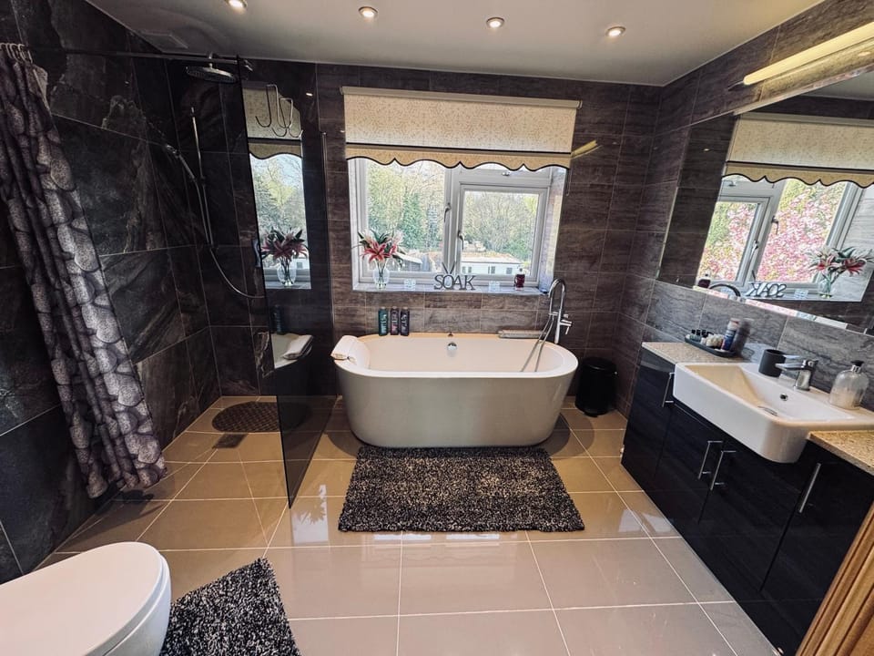 Cosy double room with a separate private bathroom, or upgrade to a deluxe double room with en-suite facilities Vacation rental in London