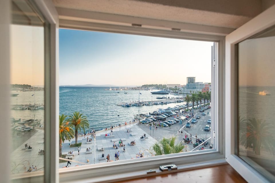Day, City view, Sea view