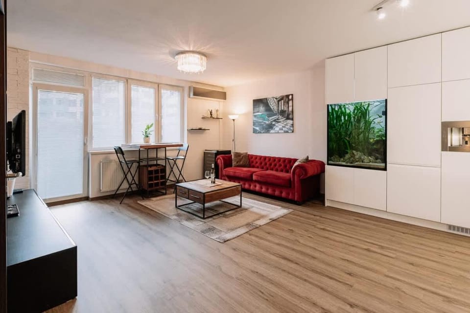 Family Aquarium Haven Apartment in Bratislava