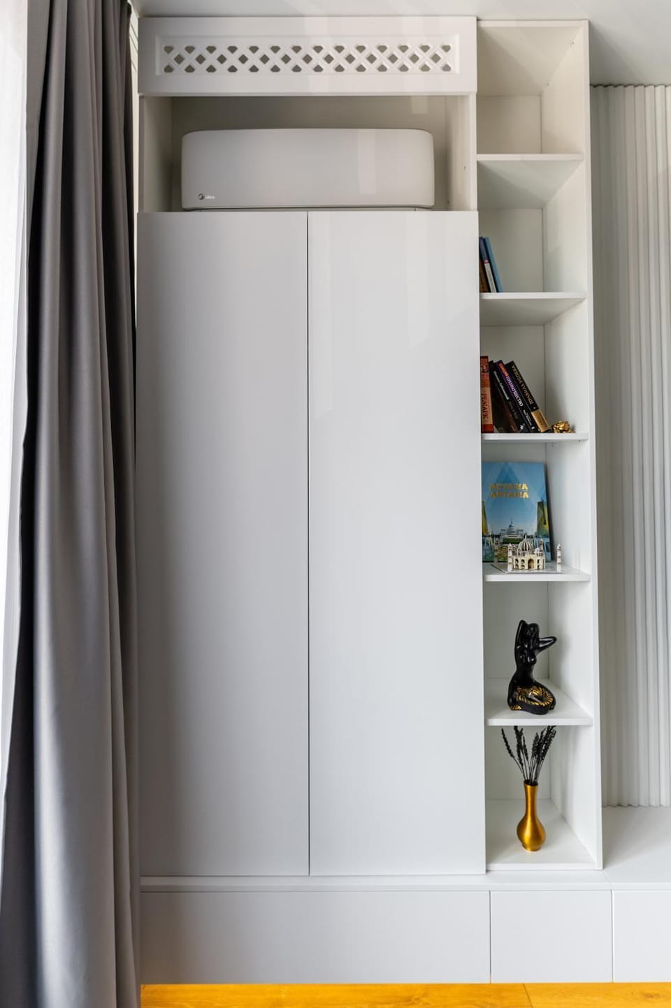 Kitchen or kitchenette, safe, wardrobe