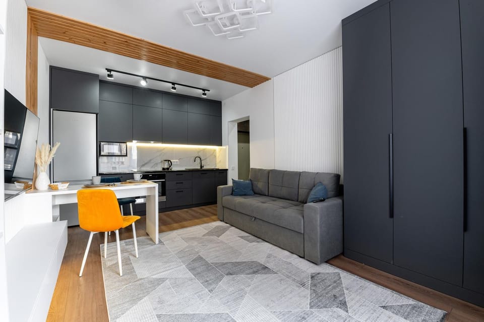 TV and multimedia, Kitchen or kitchenette, Living room, Seating area, Dining area, minibar, oven, pet friendly, toaster