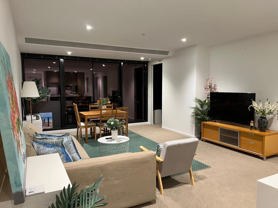 Quiet CBD 3b2b apartment + free parking Apartment in Melbourne