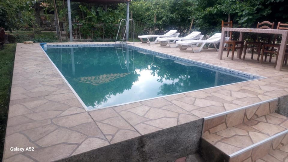 Pool view, Swimming pool, sunbed