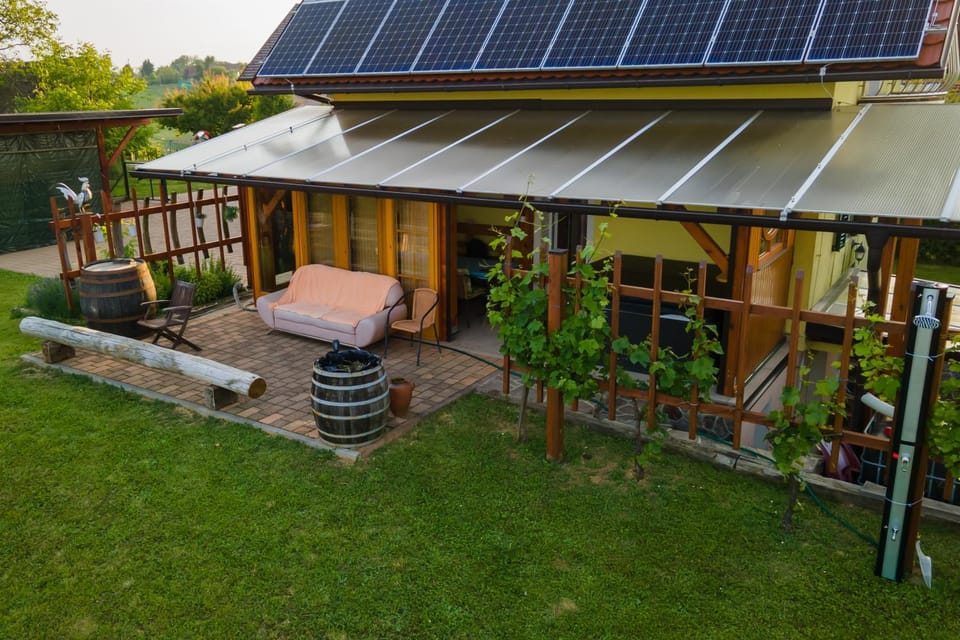 Property building, Patio, Garden, Garden view