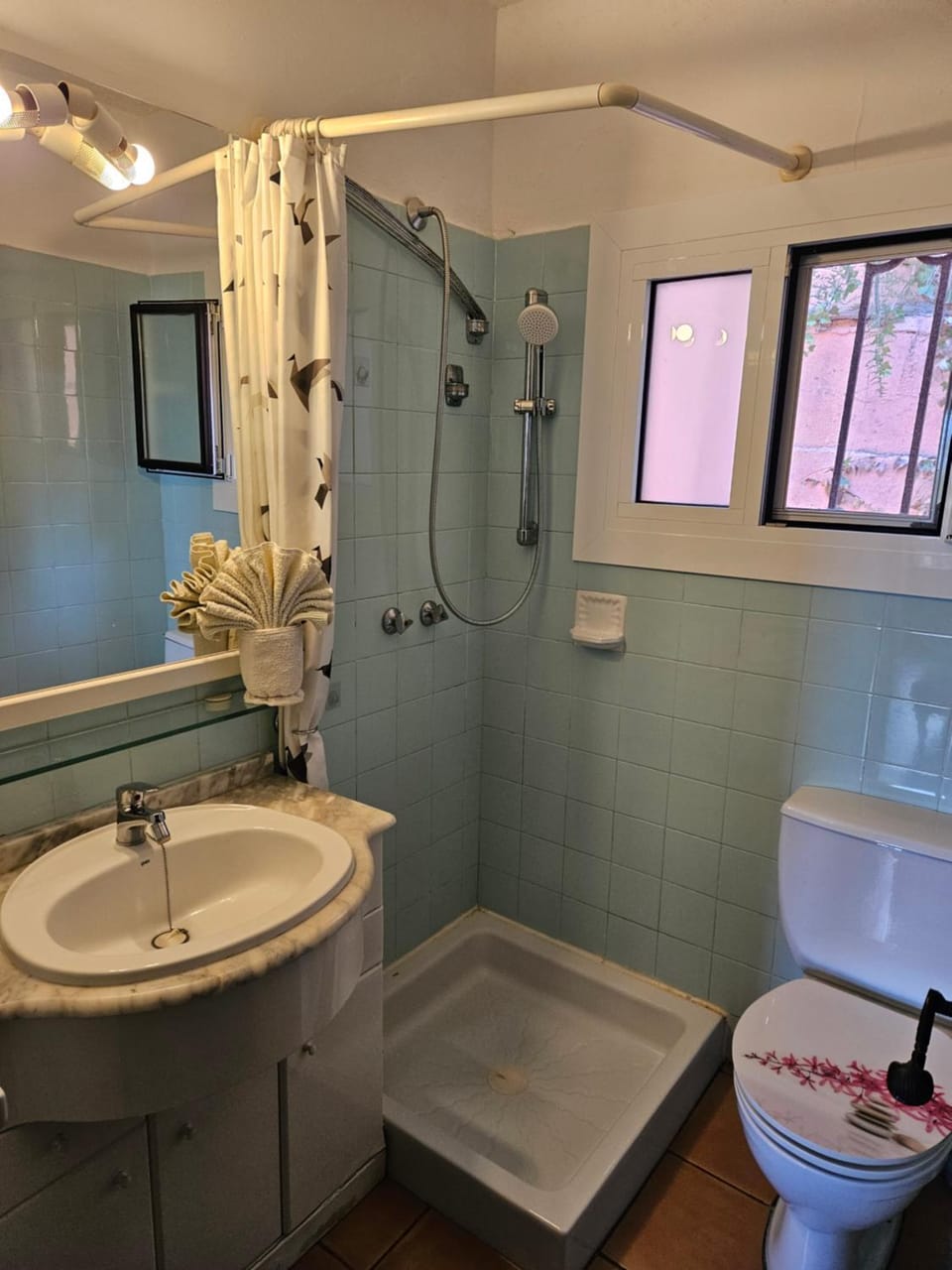 Shower, Toilet, Bathroom, towels