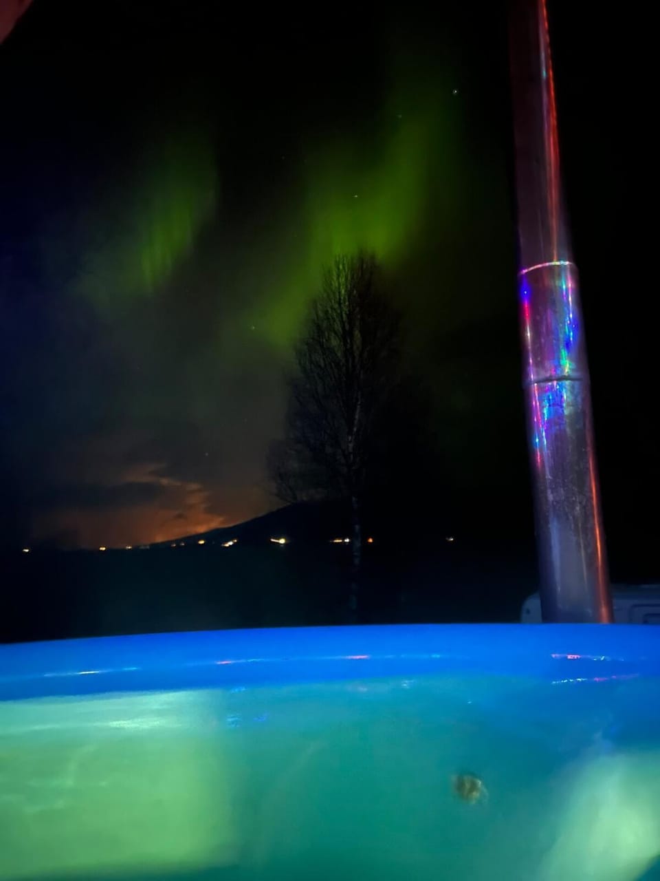 Night, Natural landscape, Hot Tub, Hot Tub