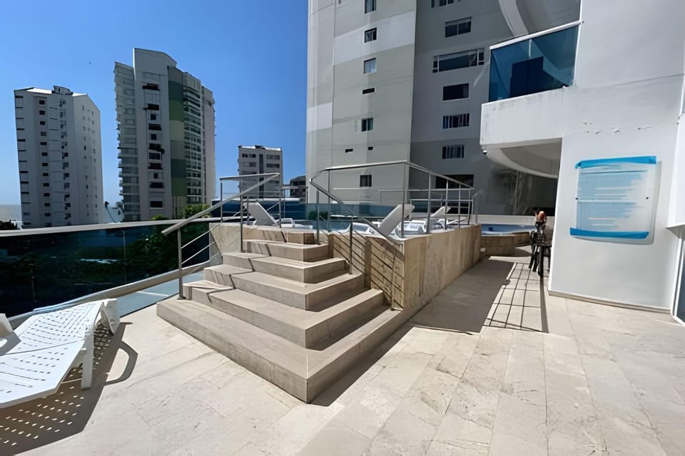 2 Bedroom Apartment Laguito. Seaview Apartment in Cartagena