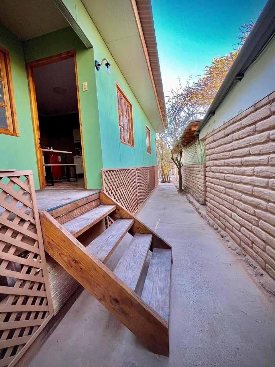 Property building, Patio