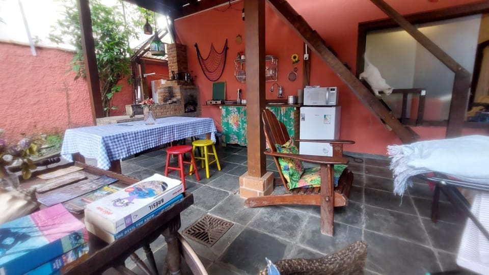 Patio, Living room, Dining area