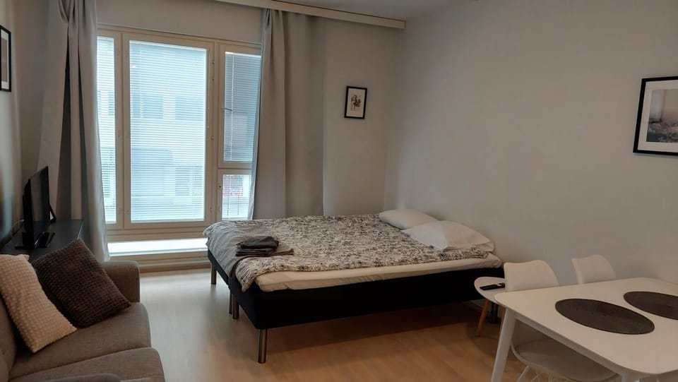 Very nice studio right next to the train station and free parking Kotimaailma Apartments Apartment in Finland