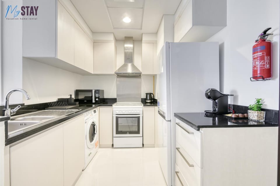 Coffee/tea facilities, Kitchen or kitchenette, minibar, pet friendly, stove, washing machine