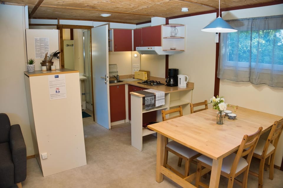 Kitchen or kitchenette, Dining area