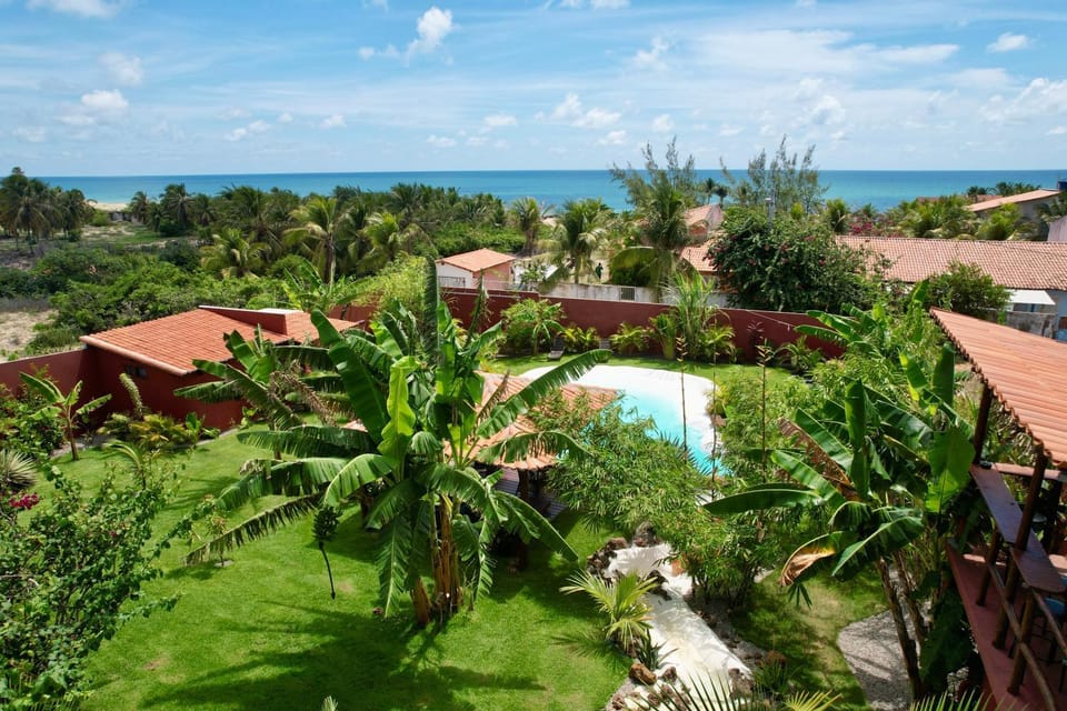Day, Natural landscape, Garden, Garden view, Pool view, Sea view