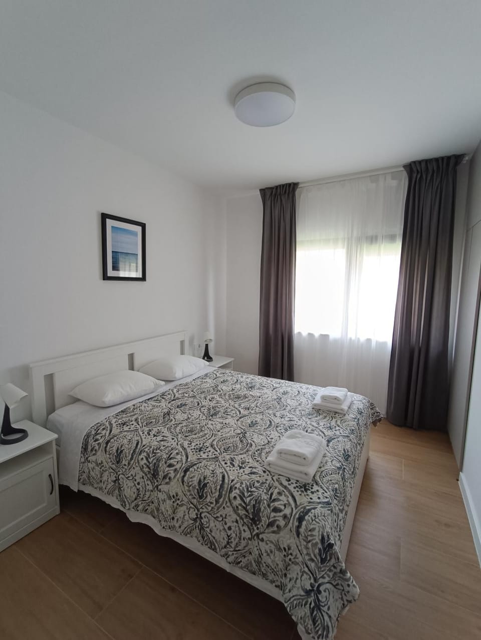 Spring, Bed, Summer, Photo of the whole room, Bedroom, towels