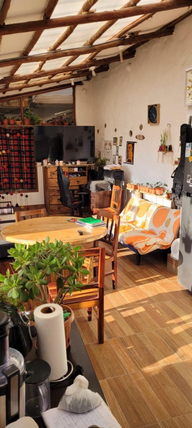 Kitchen or kitchenette, Living room