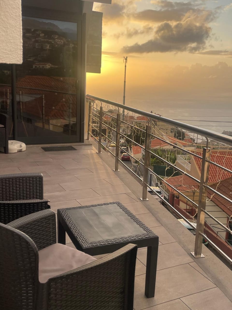 Natural landscape, View (from property/room), Balcony/Terrace, Sea view, Sunrise, Sunset