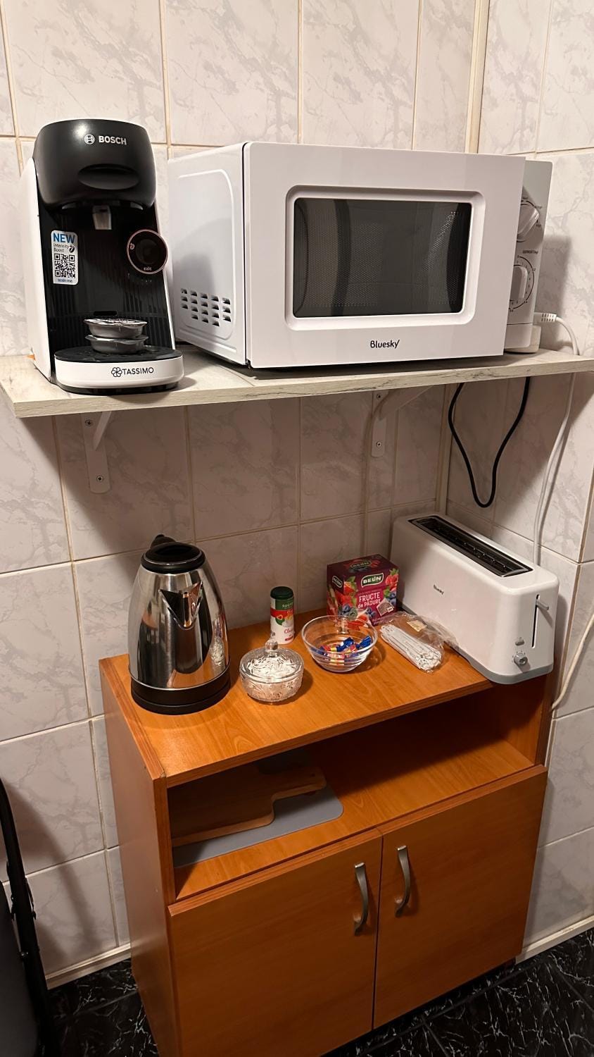 Coffee/tea facilities, Kitchen or kitchenette, minibar, toaster