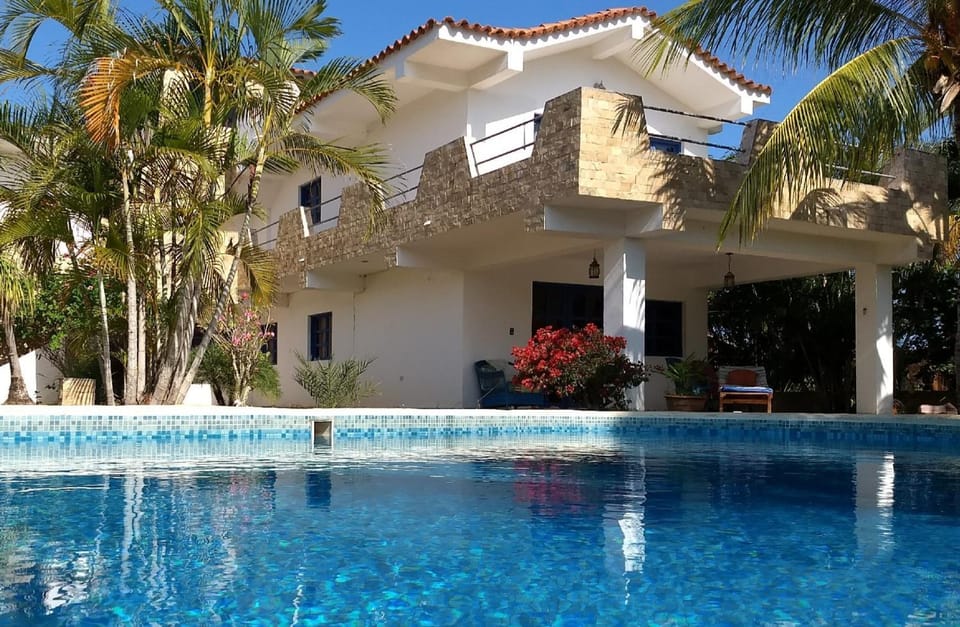 Property building, Pool view
