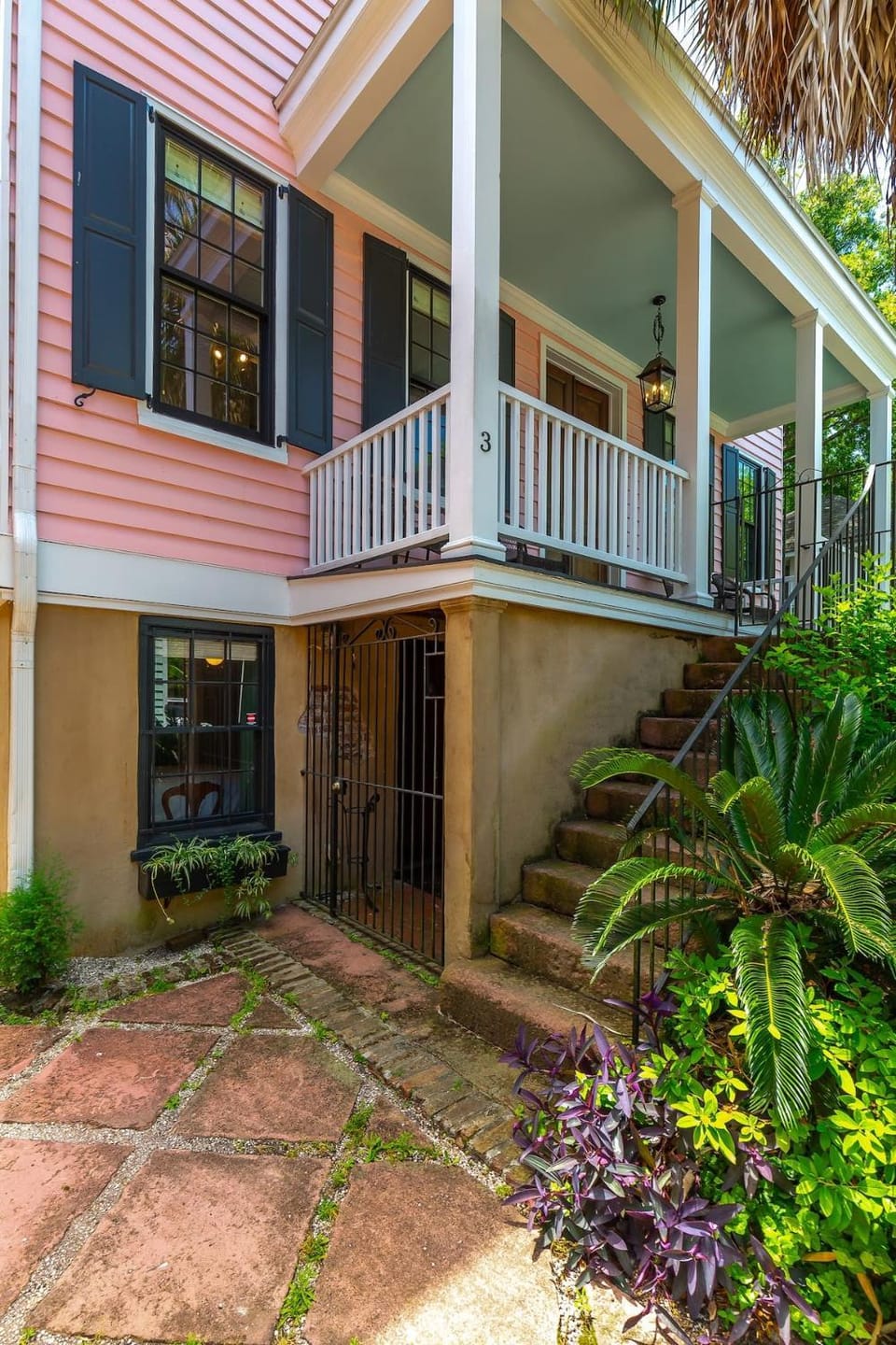 The Most Charming Old Brick Alley Charleston House in Charleston