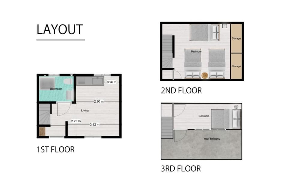 Floor plan, Text overlay