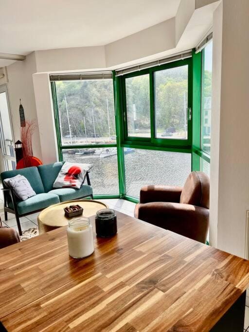 Voiles sur Morlaix: vue port, 4 personnes, parking Apartment in Morlaix