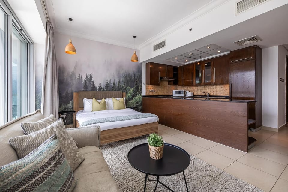 Spacious Studio in Downtown I 8 Boulevard Walk Apartment in Dubai