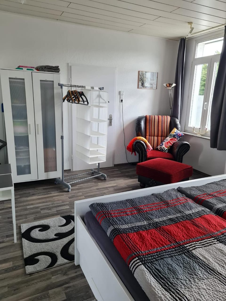 Photo of the whole room, Seating area, Bedroom, wardrobe