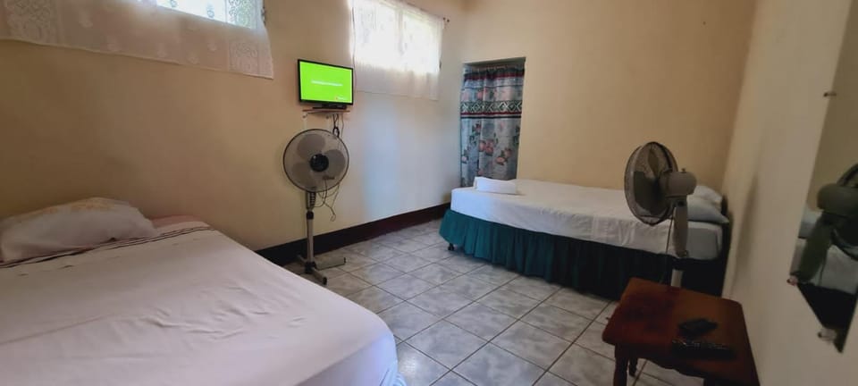 Bed, Bathroom, towels