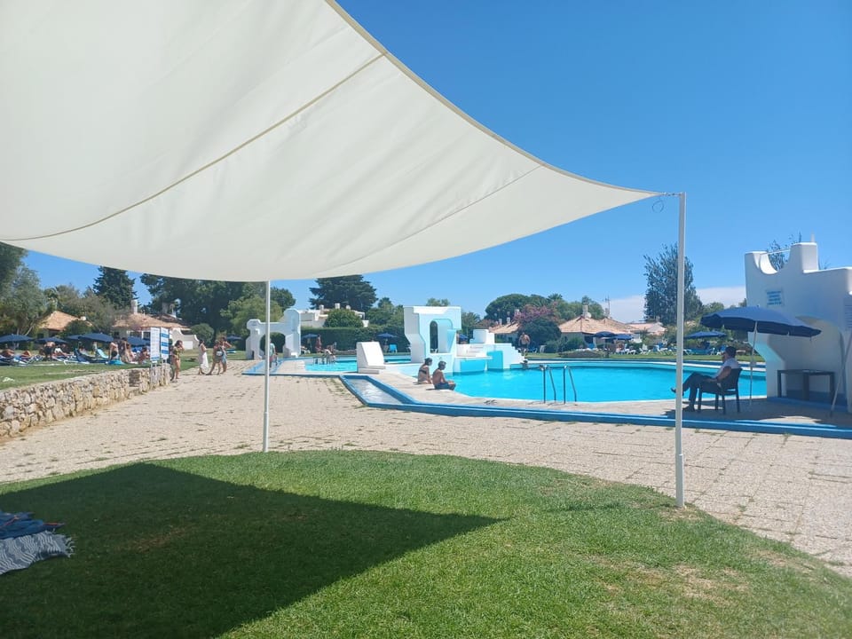 Pool view, sunbed