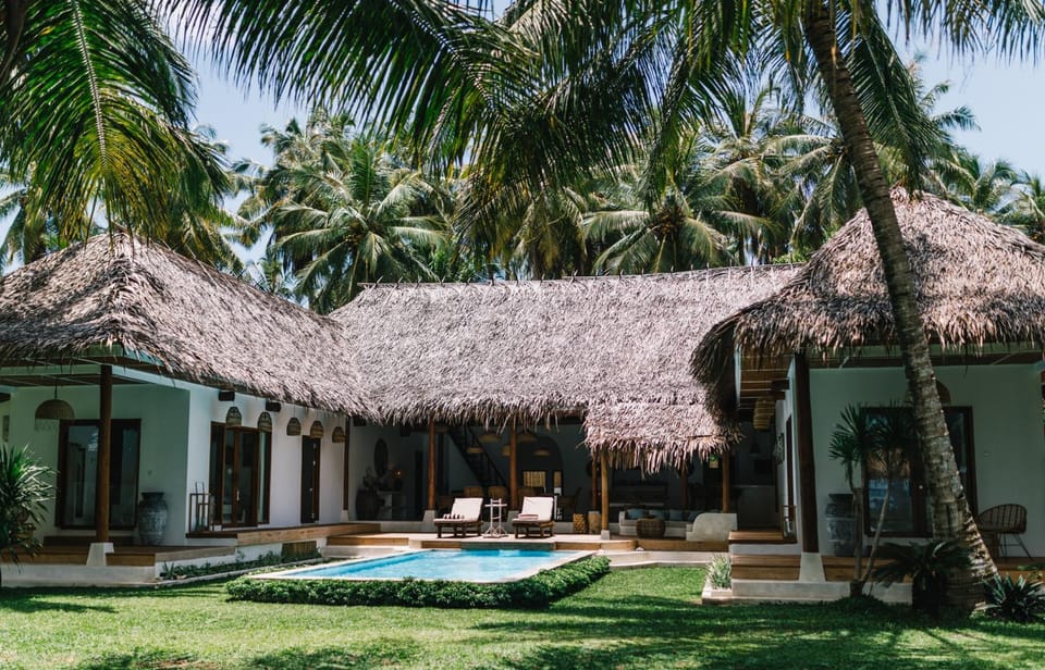Property building, Patio, Day, Garden, Garden view, Pool view, Swimming pool