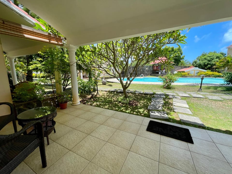 Patio, Balcony/Terrace, Garden view, Pool view