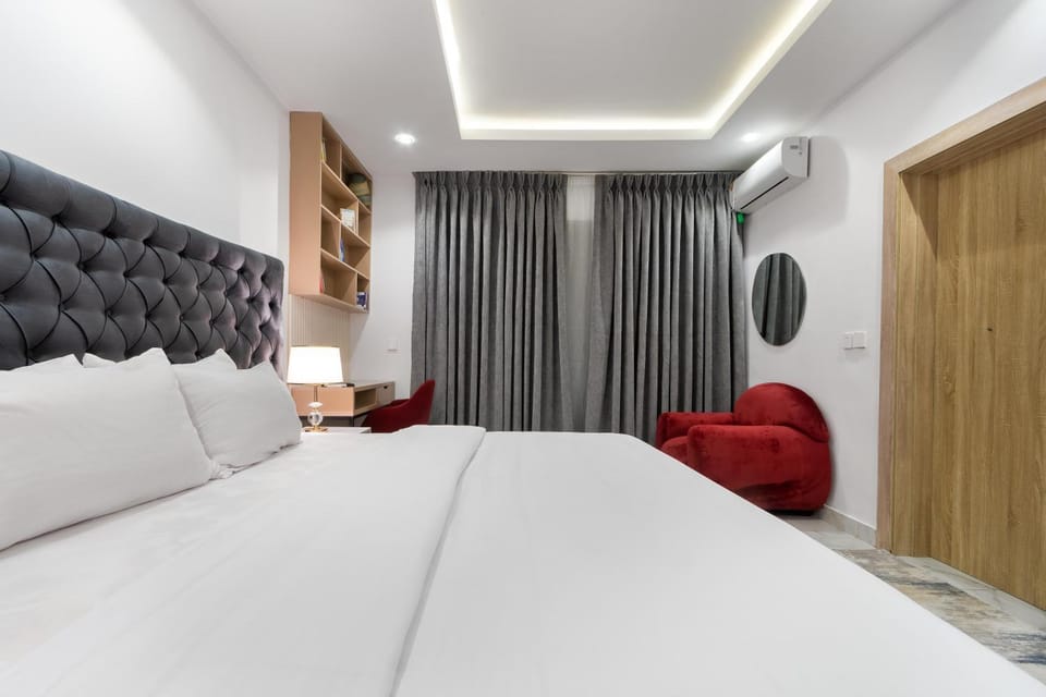 Bed, Photo of the whole room, Bedroom, wardrobe