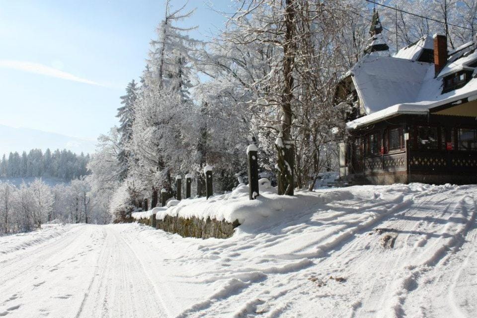Facade/entrance, Skiing