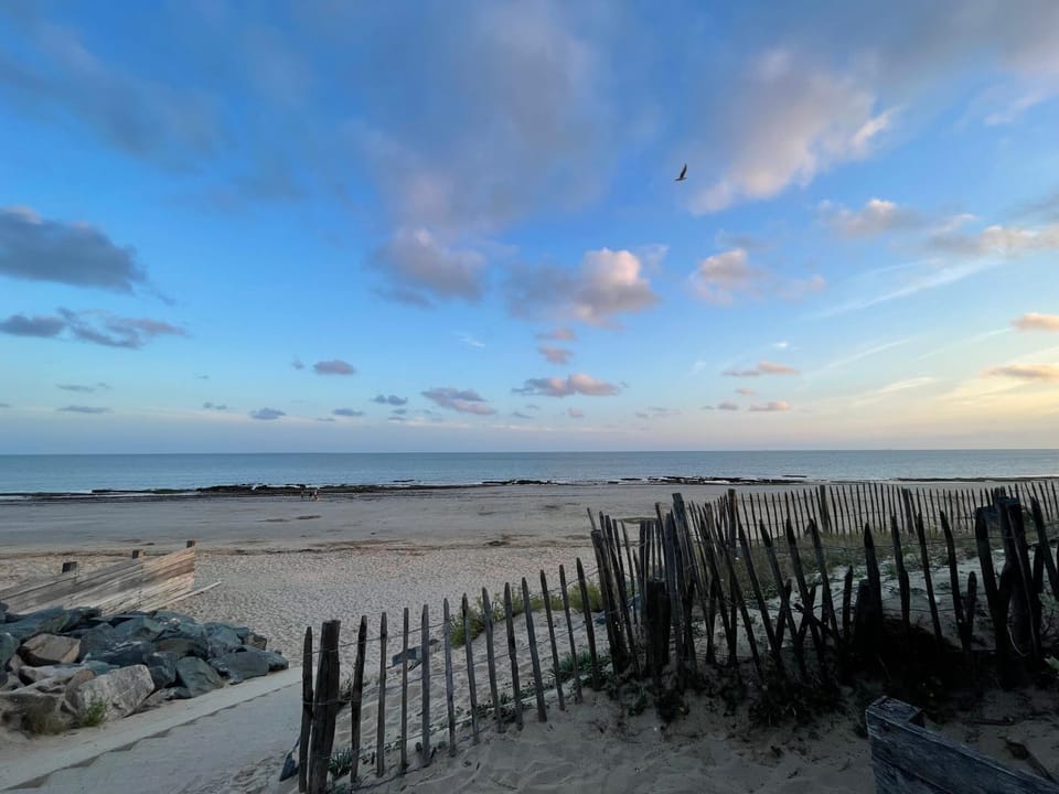 Nearby landmark, Natural landscape, Beach, Sea view, Sunset
