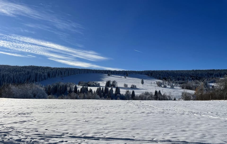 Winter, Mountain view