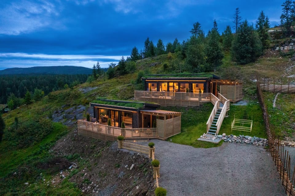 Property building, Off site, Natural landscape, View (from property/room), View (from property/room), Mountain view, Mountain view, Seasons, Sunset