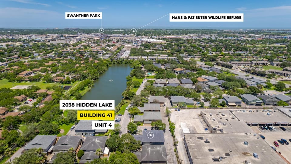 Neighbourhood, Fishing, Text overlay, City view, Lake view, Location